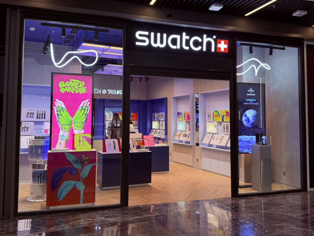 Официальное открытие бутика Swatch в Узбекистане